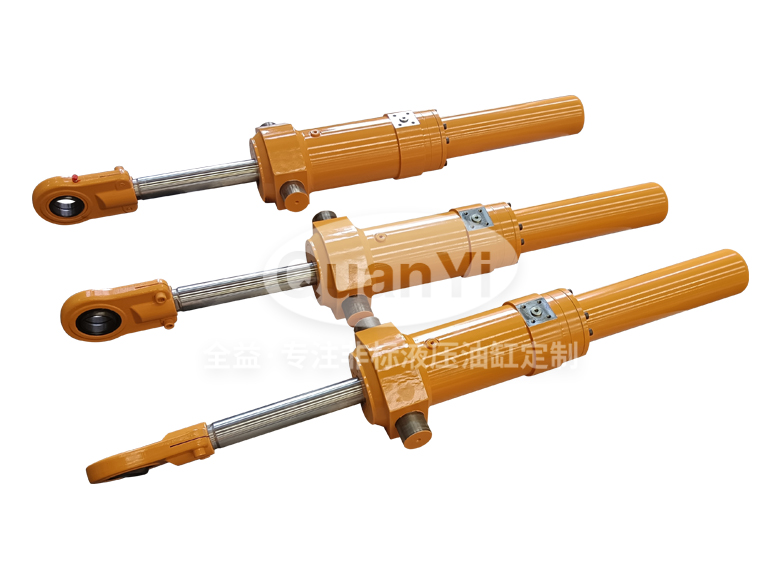 常州全益机械制造有限公司-阀门用双出杆阻尼液压缸 100-80/45-240100-80/45-240