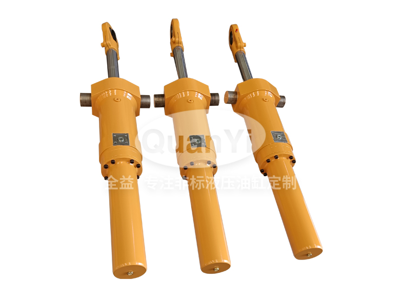常州全益机械制造有限公司-阀门用双出杆阻尼液压缸 100-80/45-240100-80/45-240