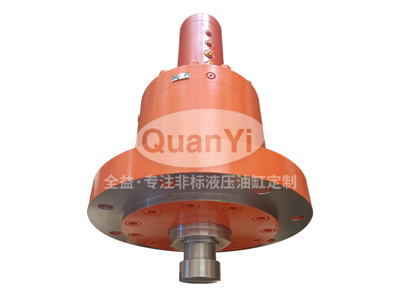 常州全益机械制造有限公司-重卷切边卷取机用旋转液压缸300/160-65（配旋转接头）300/160-65（配旋转接头）